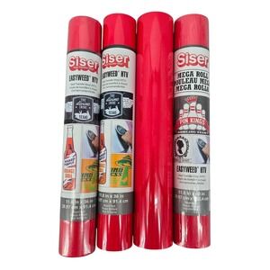 Siser New 4 Rolls EasyWeed HTV Bright Red Heat Transfer Vinyl Crafting Bundle